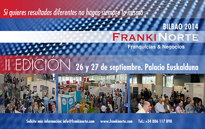 FrankiNorte, el salón de las franquicias en Bilbao se celebra el 25 y 26 de septiembre